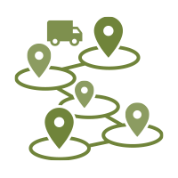 First and last-mile visibility, ensuring efficient tracking and management of logistics.