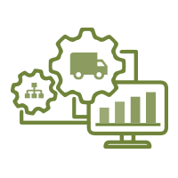 Comprehensive logistics and CRM tools for efficient supply chain management and customer relationship enhancement.